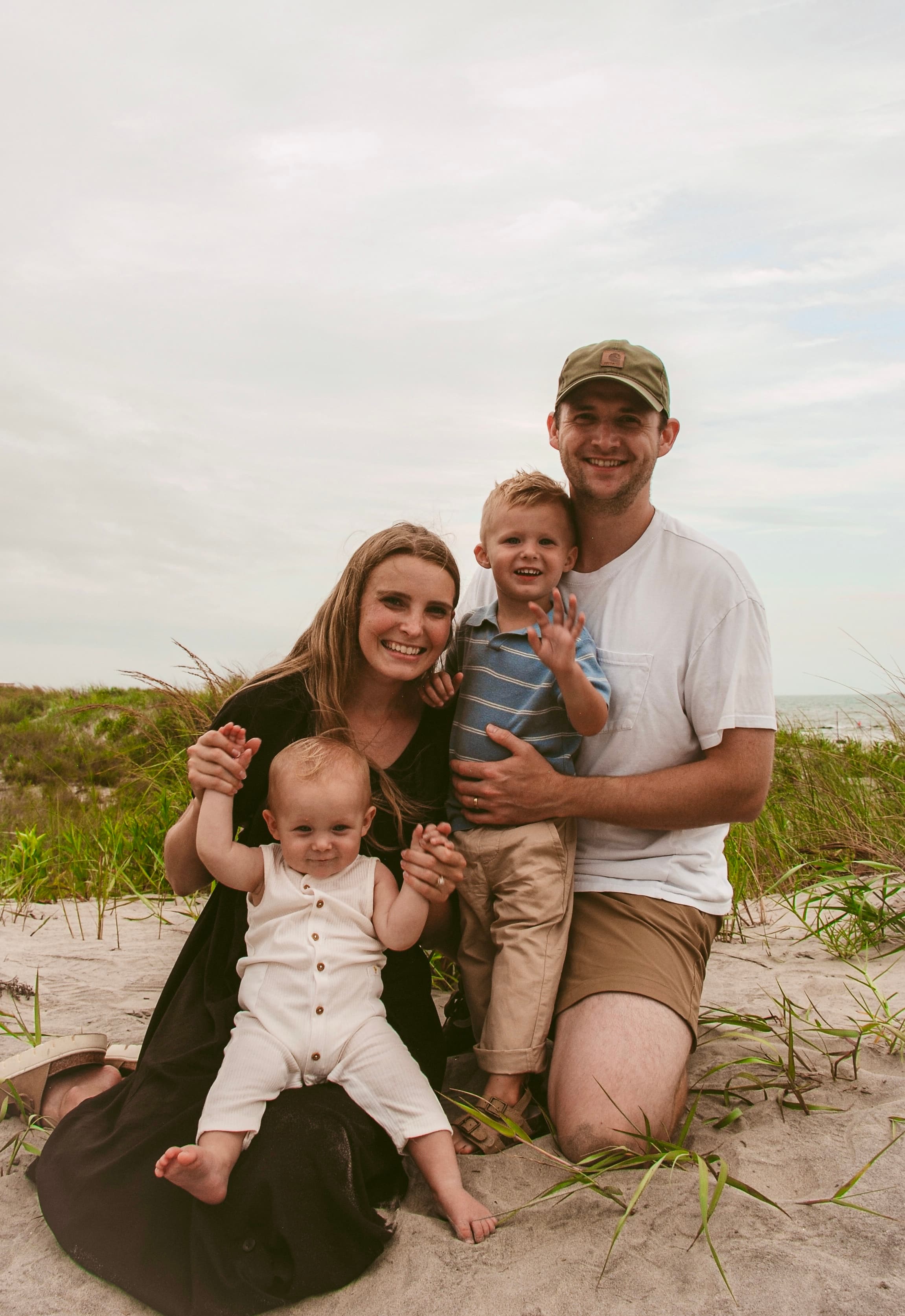 Kyle Taylor with his family